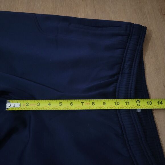 Vintage Nike Blue Sweatpants Size XL Men Nike Silver Tag Swoosh Logo Zip Bottom - Picture 11 of 11